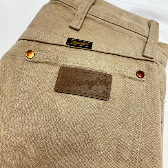 Wrangler 29"x38" Cowboy Cut Original Fit Jean in Prewashed Tan 13MWZTN - Picture 2 of 8